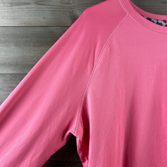 Climate Right Cuddl Duds Womens Shirt Long Sleeve Base Layer Thumbholes Pink XXL - Picture 4 of 7